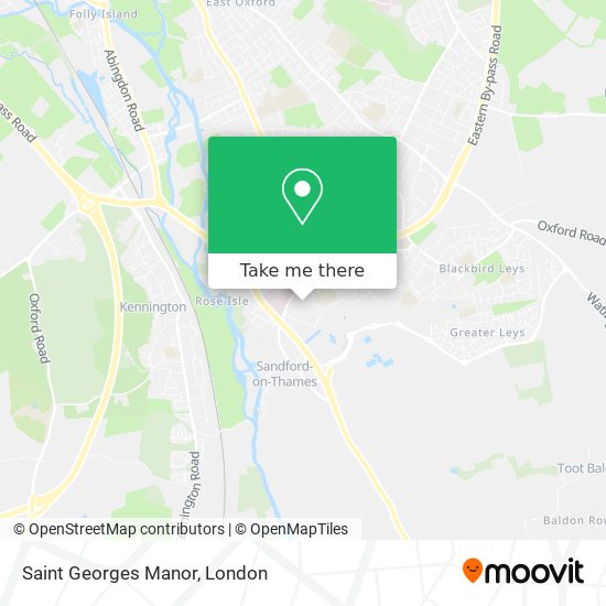 Saint Georges Manor map