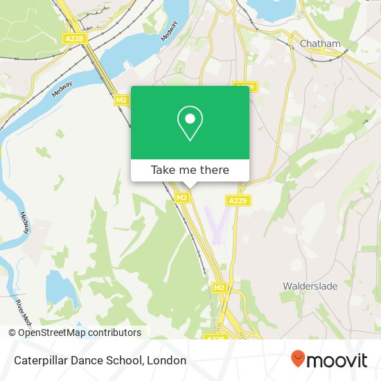 Caterpillar Dance School, 681 Maidstone Road Rochester Rochester ME1 3 map