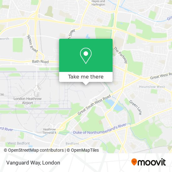 Vanguard Way map
