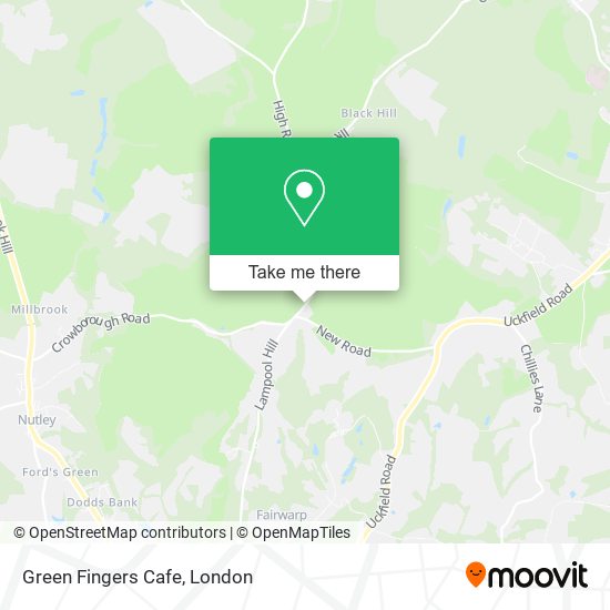Green Fingers Cafe map