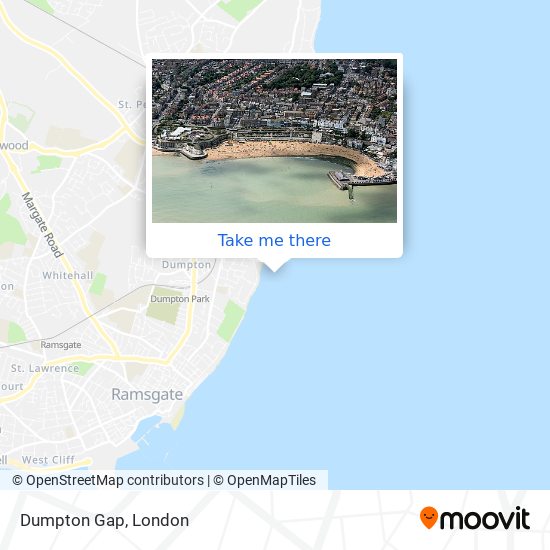 Dumpton Gap map