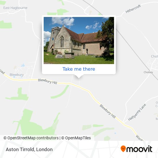 Aston Tirrold map