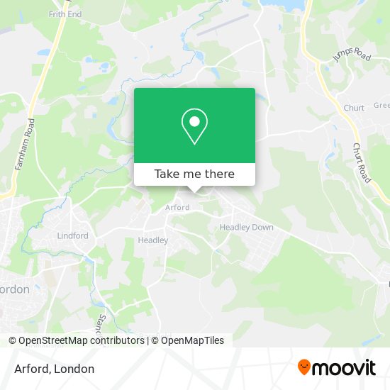 Arford map