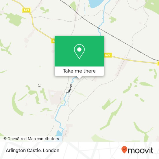 Arlington Castle map