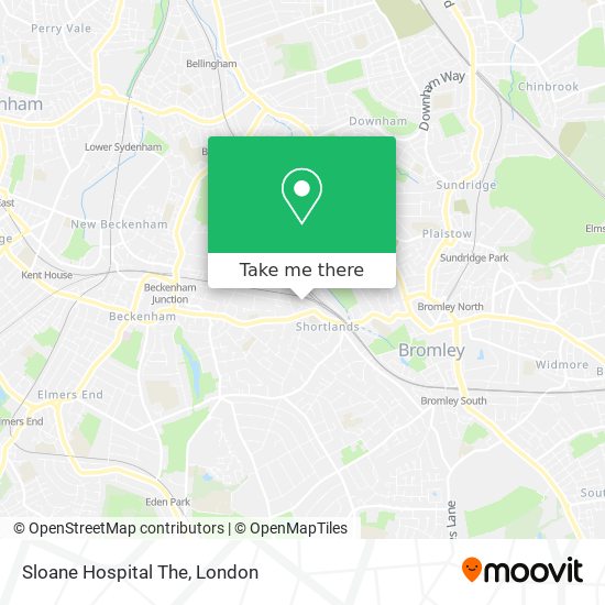 Sloane Hospital The map