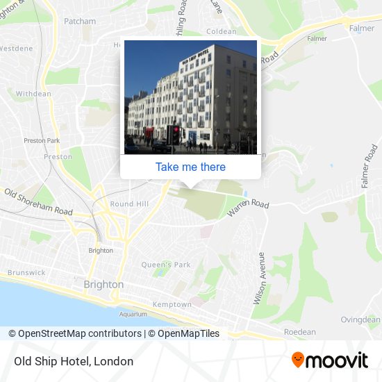 Old Ship Hotel map