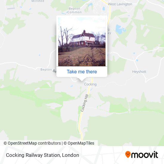 Cocking Railway Station map