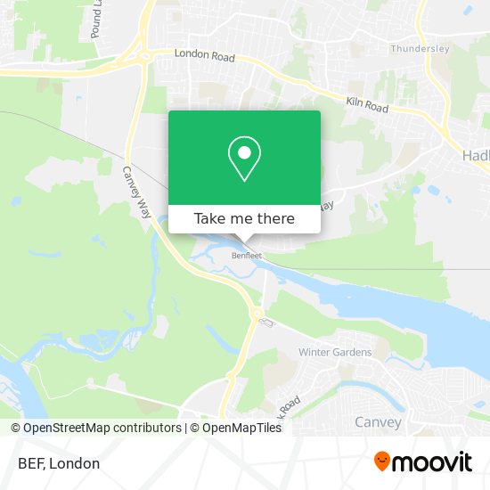 BEF map