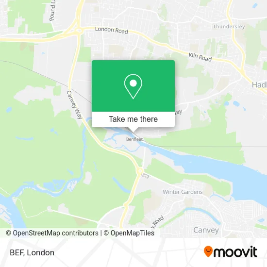 BEF map