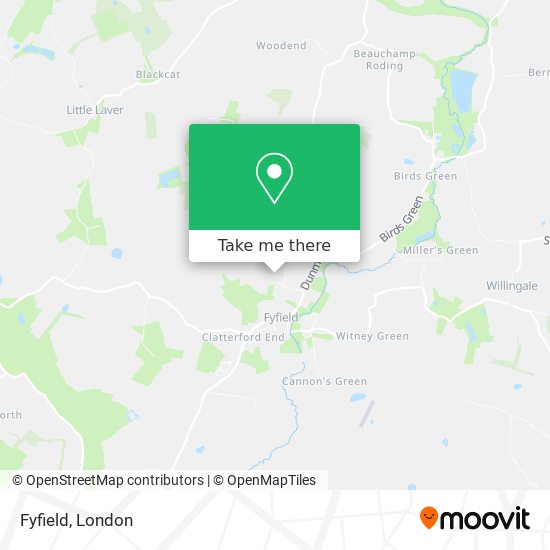 Fyfield map