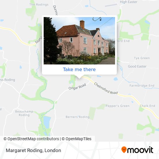 Margaret Roding map