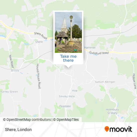 Shere map