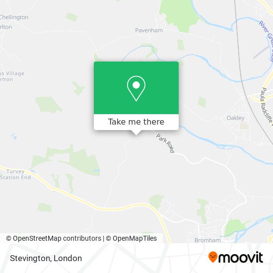 Stevington map