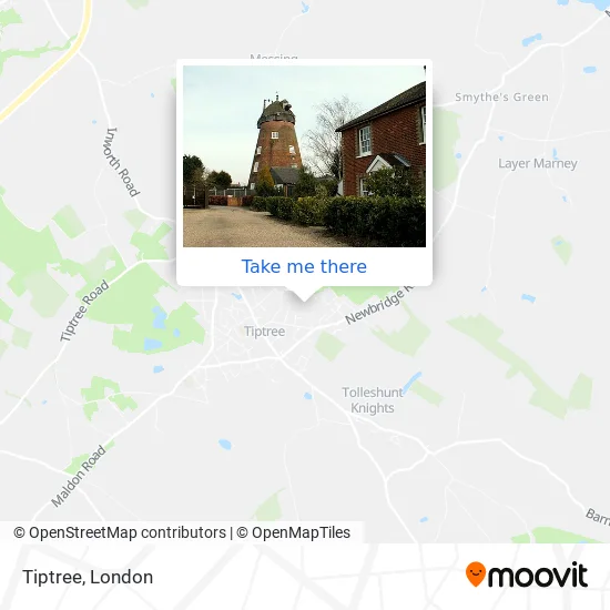 Tiptree map