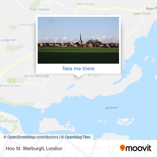 Hoo St. Werburgh map