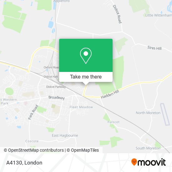 A4130 map