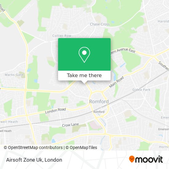 Airsoft Zone Uk map