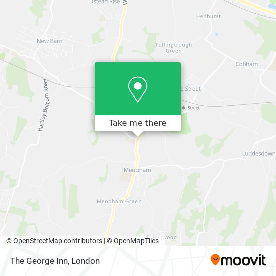 The George Inn map