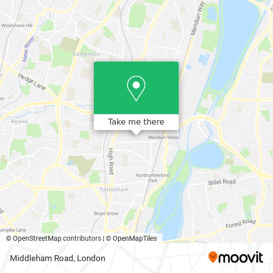 Middleham Road map