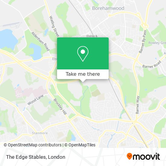 The Edge Stables map