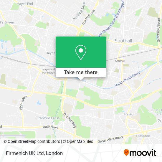 Firmenich UK Ltd map