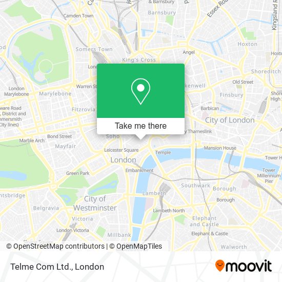 Telme Com Ltd. map