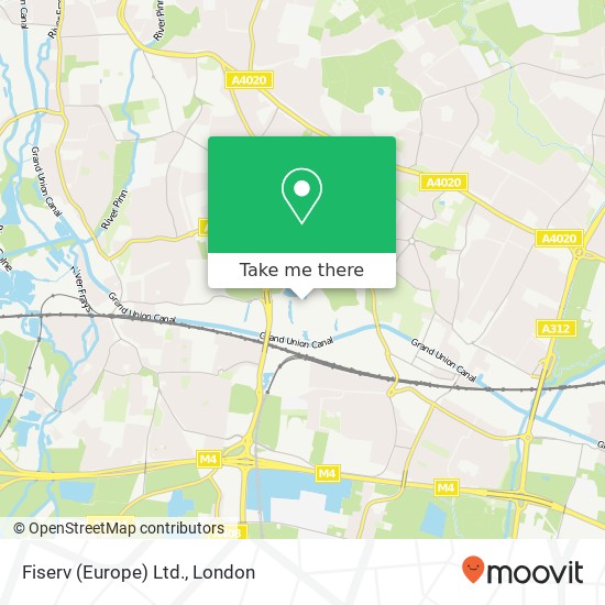 Fiserv (Europe) Ltd. map
