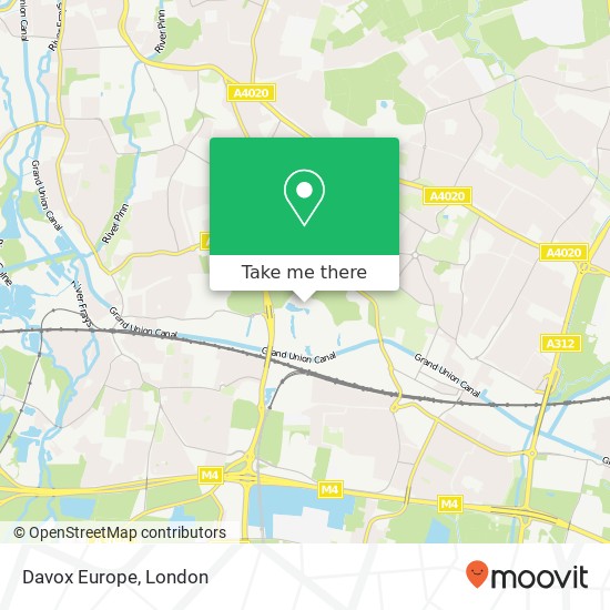 Davox Europe map