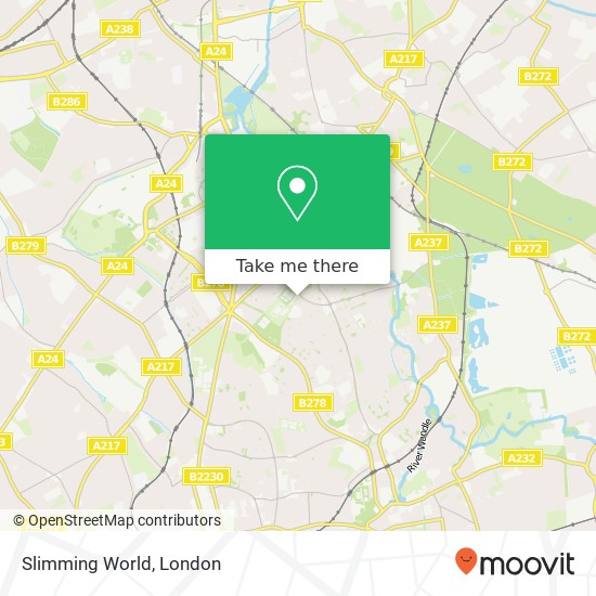 Slimming World map
