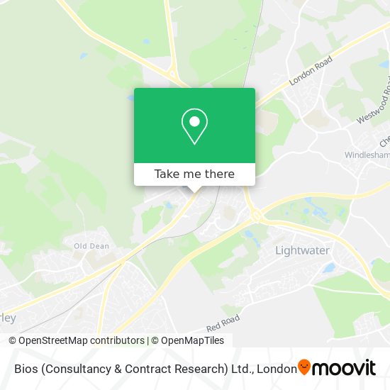 Bios (Consultancy & Contract Research) Ltd. map
