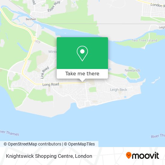 Knightswick Shopping Centre map