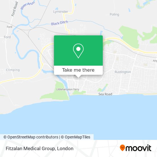Fitzalan Medical Group map