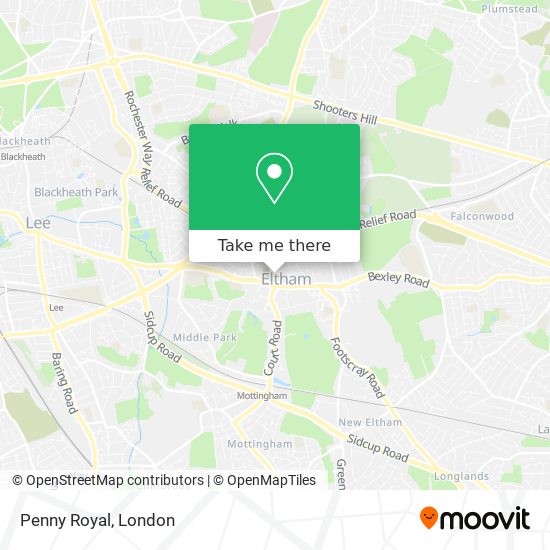Penny Royal map