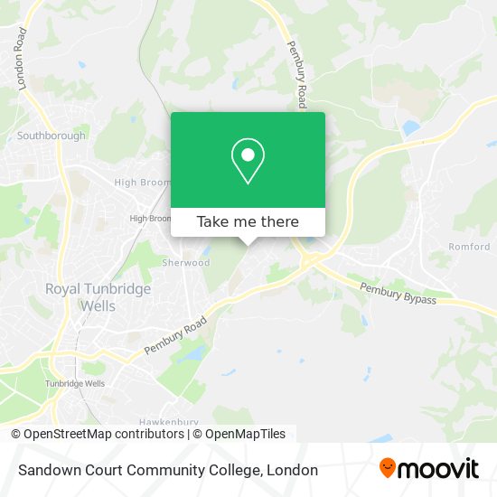 Sandown Court Community College map