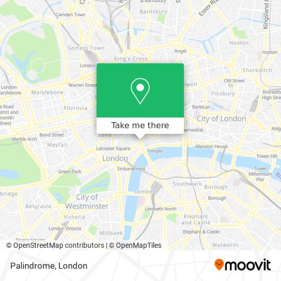 Palindrome map