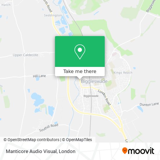 Manticore Audio Visual map