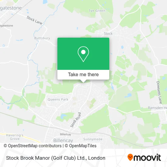 How to Get to Stock Brook Manor (Golf Club) Ltd. in Billericay by Bus ...