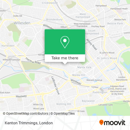 Kenton Trimmings map