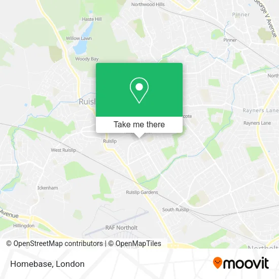 Homebase map