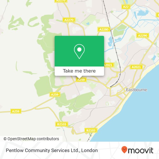 Pentlow Community Services Ltd. map