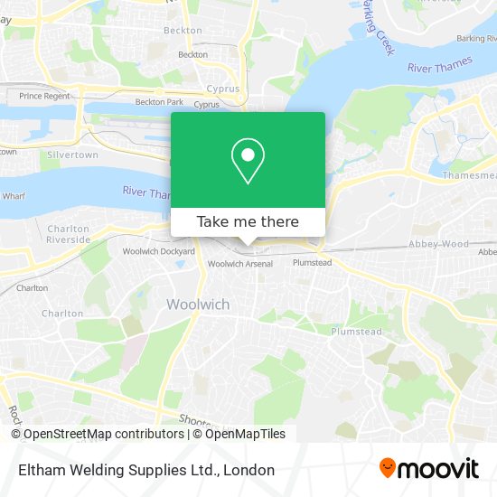 Eltham Welding Supplies Ltd. map