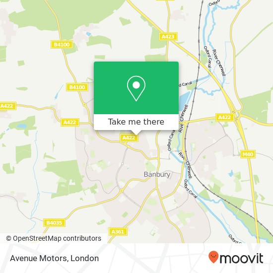 Avenue Motors map