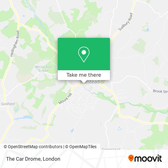 The Car Drome map