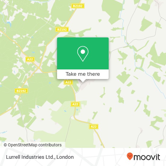 Lurrell Industries Ltd. map