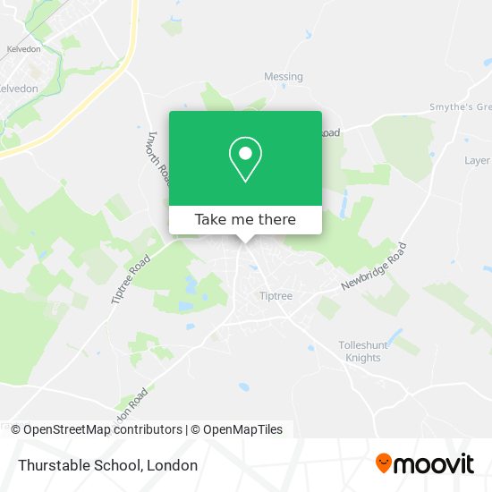 Thurstable School map