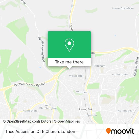 Thec Ascension Of E Church map