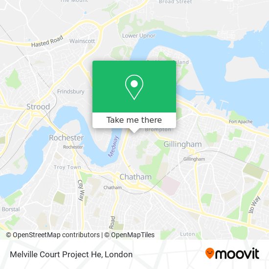 Melville Court Project He map