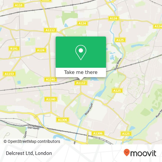 Delcrest Ltd map