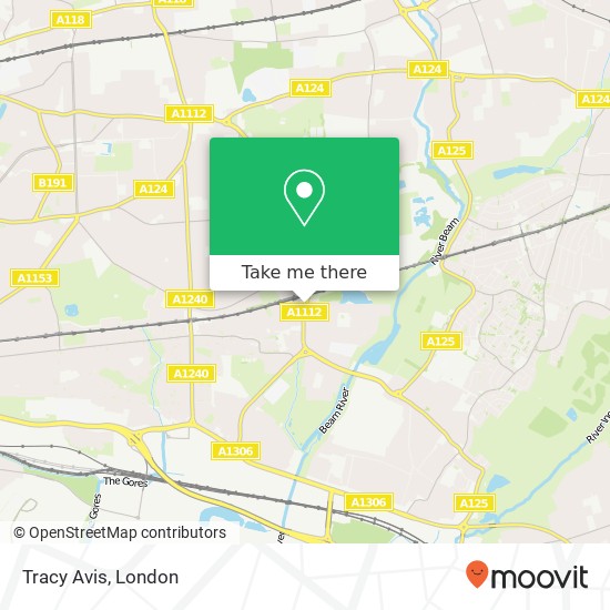 Tracy Avis map