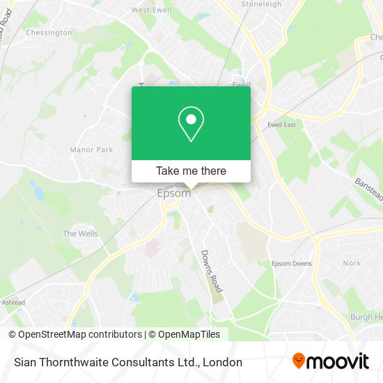 Sian Thornthwaite Consultants Ltd. map